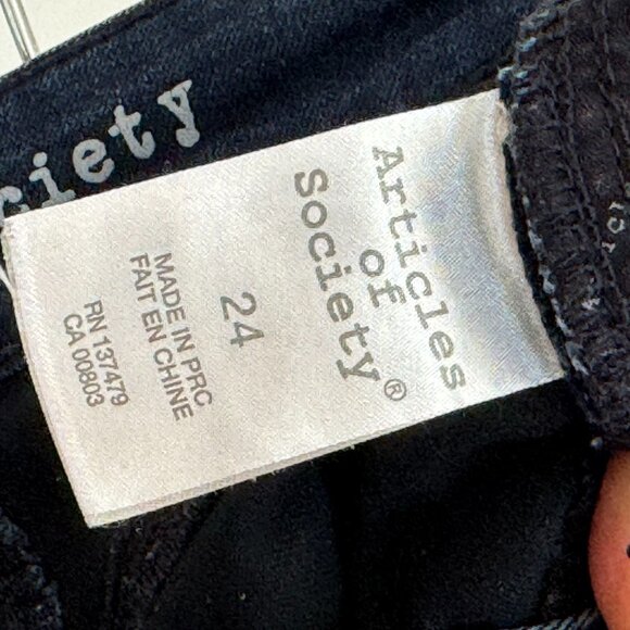 Articles of Society, Carly Cut Off Hem Skinny Jean Women’s Jeans, Size 24 - Picture 5 of 5